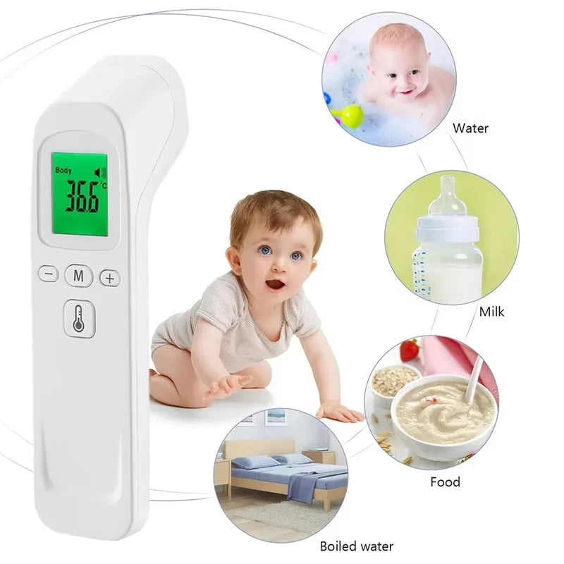 Infrared Thermometer Laser Gun - Accurate Temperature Gauge